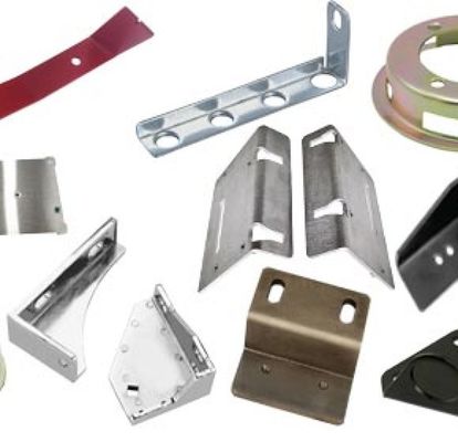 Layanan pemotongan laser OEM dan pembuatan logo untuk suku cadang stamping logam lembaran khusus